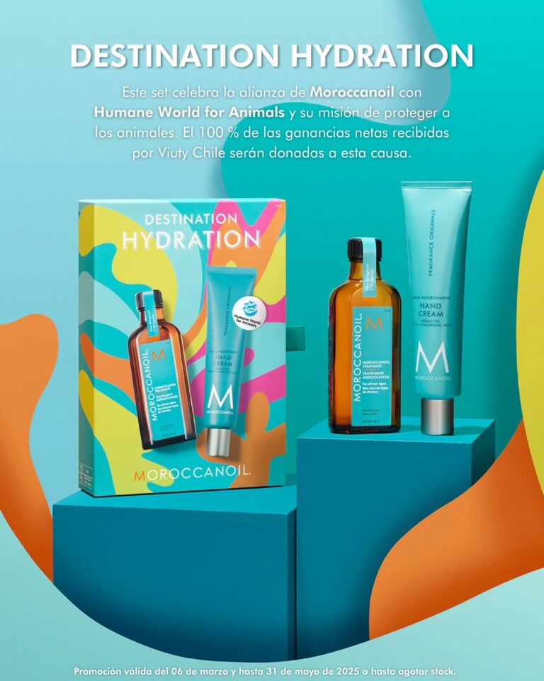 Moroccanoil lanza kit de edición limitada en beneficio de los animales
